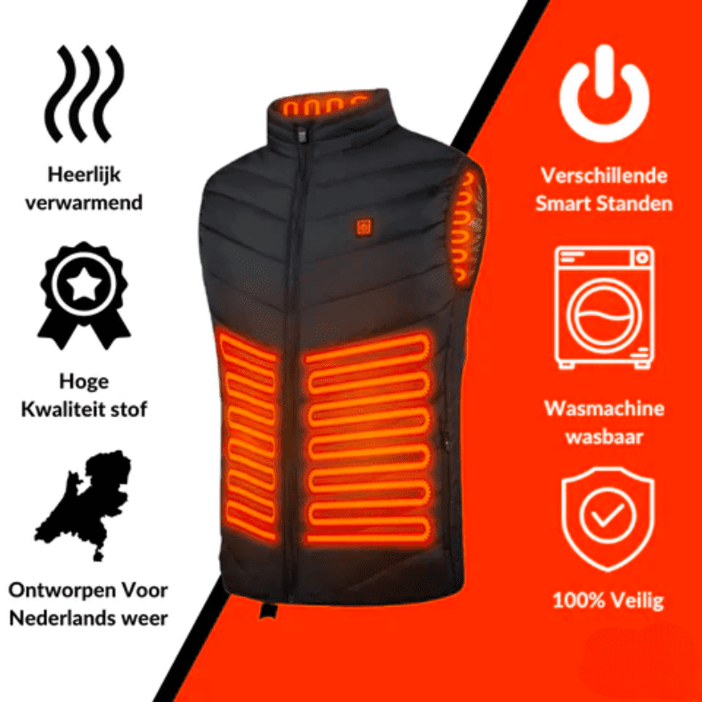 NordicHeat™ - Revolutionaire Verwarmde Unisex Jas - HeimDeals.be 