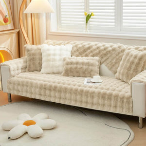 LuxGuard | Sofa Elegance Cover: Transformeer en Bescherm met Stijl - HeimDeals.be Couch Cover